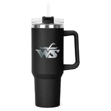 Load image into Gallery viewer, The Hippo Mug & Straw Lid 40 oz. - Laser Engraved Railroad Logo