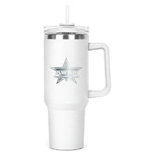 Load image into Gallery viewer, The Hippo Mug & Straw Lid 40 oz. - Laser Engraved Railroad Logo