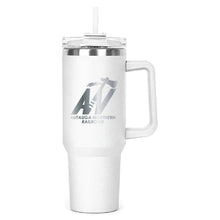 Load image into Gallery viewer, The Hippo Mug & Straw Lid 40 oz. - Laser Engraved Railroad Logo