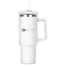Load image into Gallery viewer, The Hippo Mug & Straw Lid 40 oz. - Laser Engraved Railroad Logo