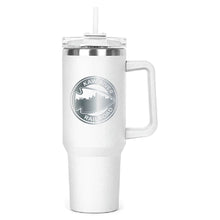 Load image into Gallery viewer, The Hippo Mug & Straw Lid 40 oz. - Laser Engraved Railroad Logo