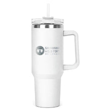 Load image into Gallery viewer, The Hippo Mug & Straw Lid 40 oz. - Laser Engraved Railroad Logo
