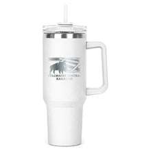 Load image into Gallery viewer, The Hippo Mug & Straw Lid 40 oz. - Laser Engraved Railroad Logo