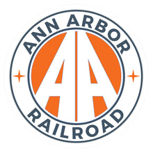 Load image into Gallery viewer, 3.5" Die Cut Railroad Stickers