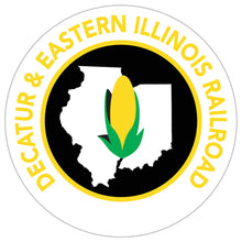 Load image into Gallery viewer, 3.5" Die Cut Railroad Stickers