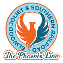 Load image into Gallery viewer, 3.5" Die Cut Railroad Stickers