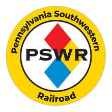 Load image into Gallery viewer, 3.5" Die Cut Railroad Stickers