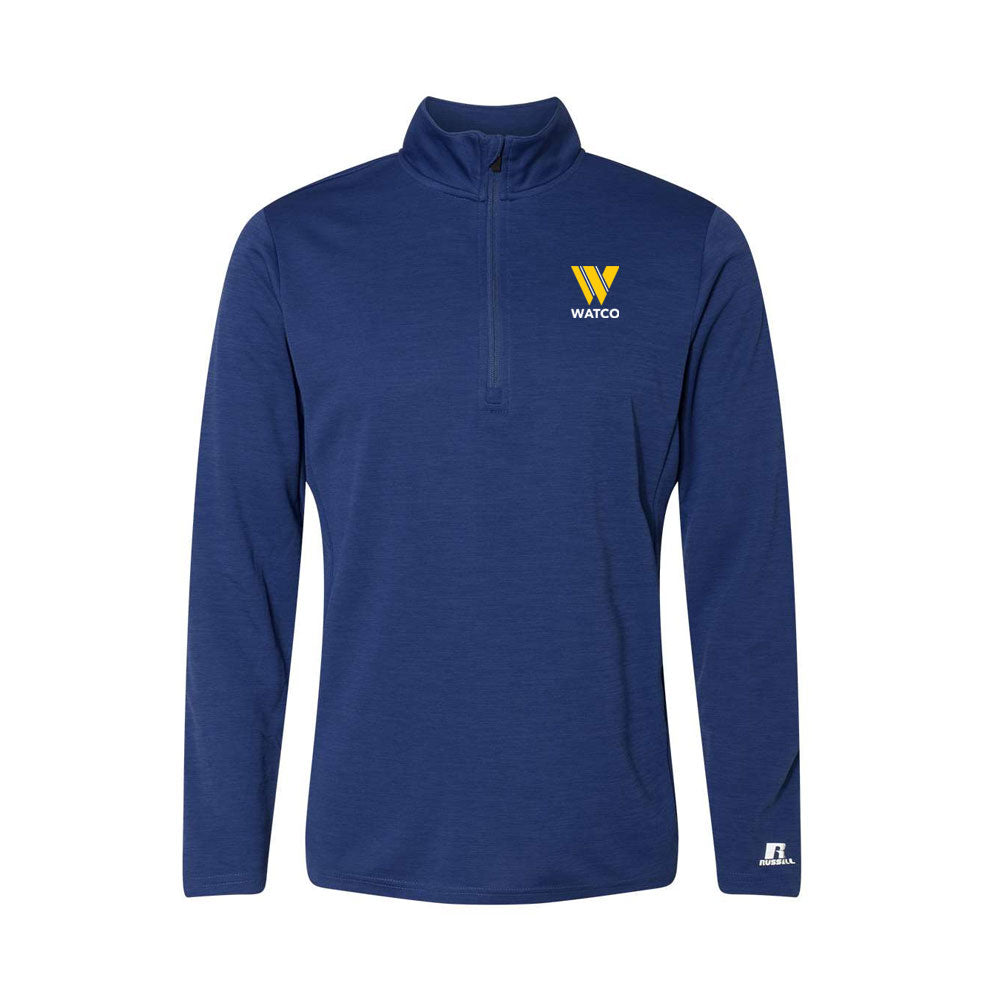 Russell Athletic QZ7EAM - Striated Quarter-Zip Pullover