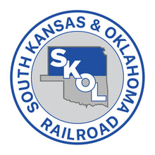 Load image into Gallery viewer, 3.5" Die Cut Railroad Stickers