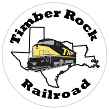 Load image into Gallery viewer, 3.5" Die Cut Railroad Stickers