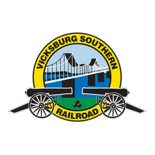 Load image into Gallery viewer, 3.5" Die Cut Railroad Stickers