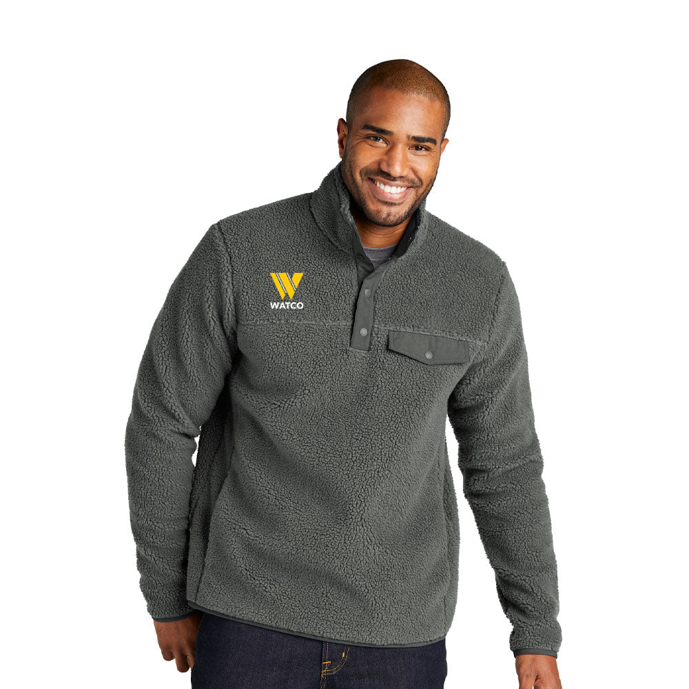 Port Authority® Camp Fleece Snap Pullover - F140