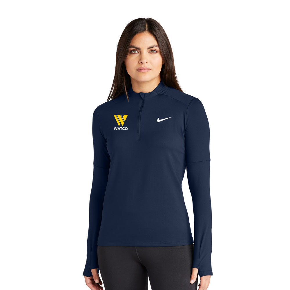 Nike Ladies Dri FIT Element 1 2 Zip Top NKDH4951 Watco Gear