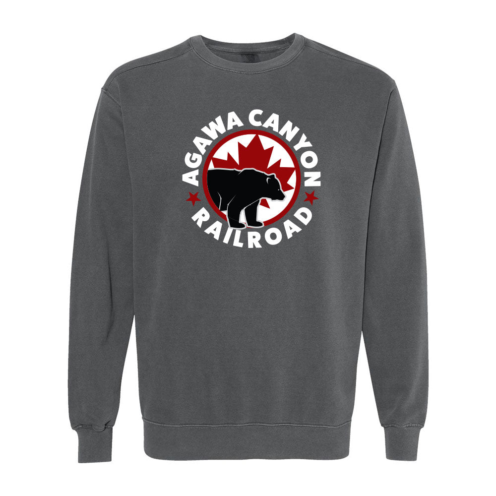 Full Color DTF Sweatshirts - Unisex Garment-Dyed Crewneck Sweatshirt - 1566
