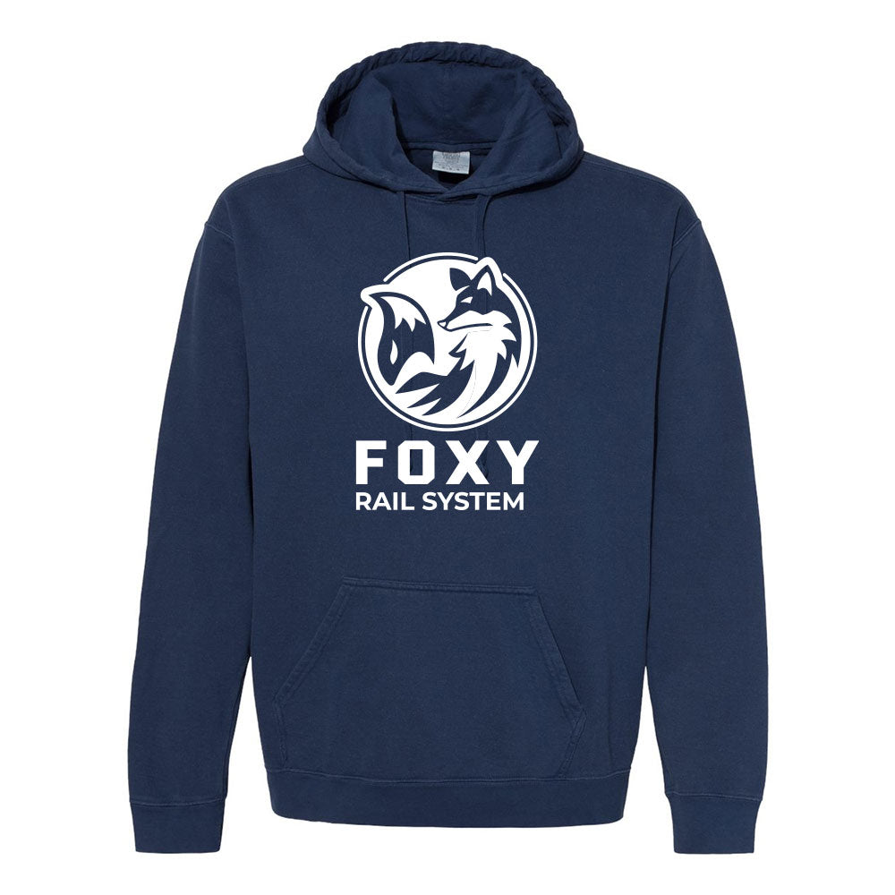 Single Color DTF Hoodies - Unisex Garment-Dyed Hooded Sweatshirt - 1567