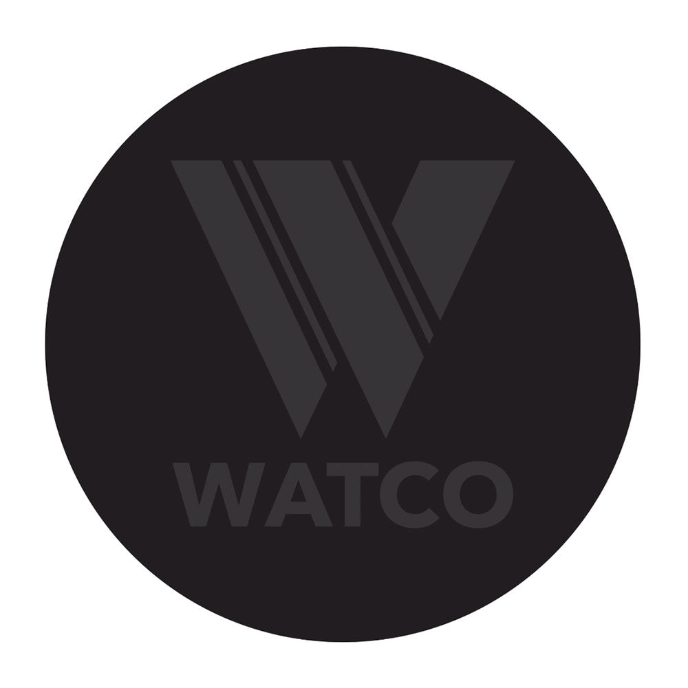 Watco Black Leather Coaster
