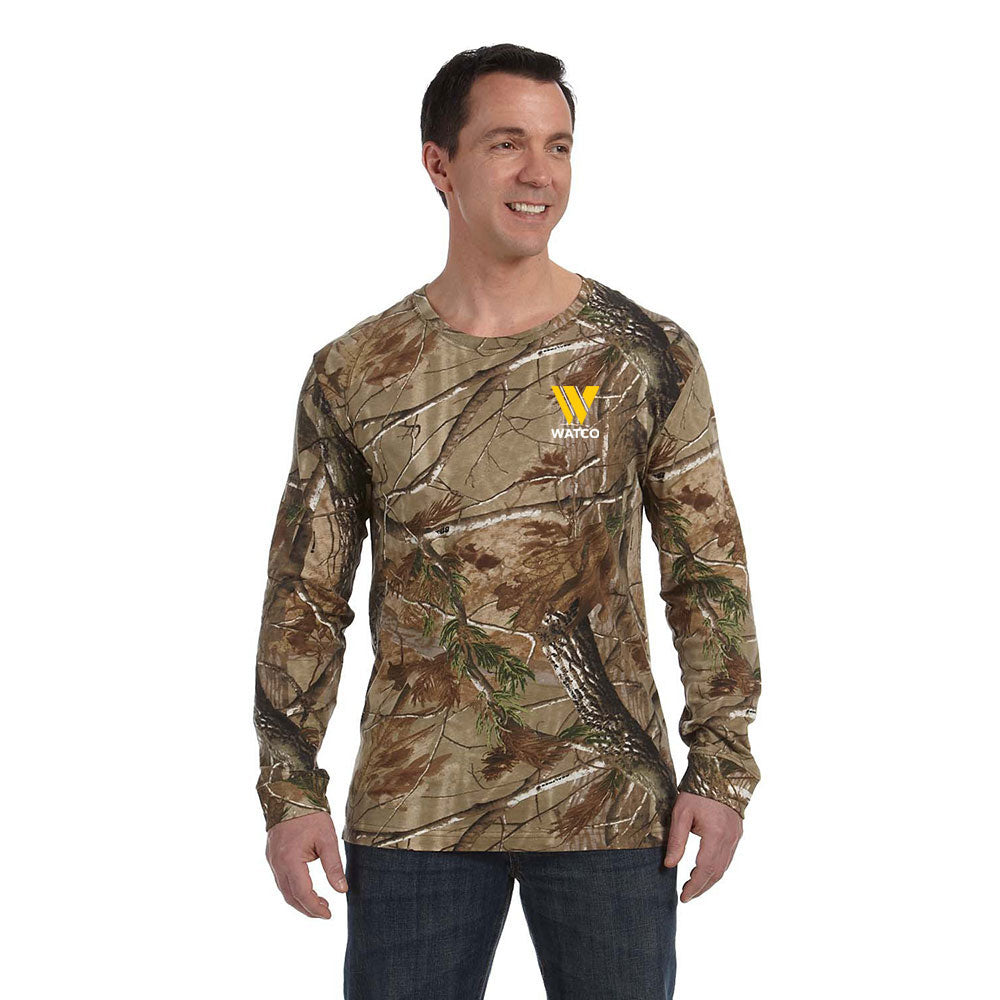 Code Five Men's Realtree Camo Long-Sleeve T-Shirt - 3981