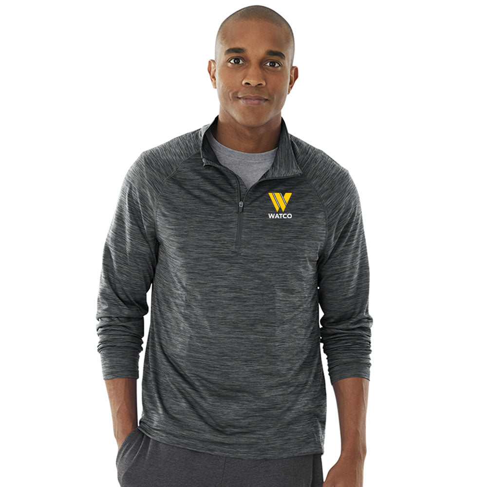 MEN'S SPACE DYE PERFORMANCE PULLOVER - 9763