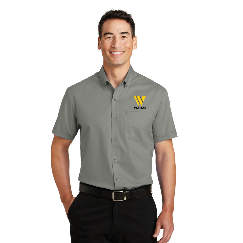 Port Authority® Short Sleeve SuperPro™ Twill Shirt - S664