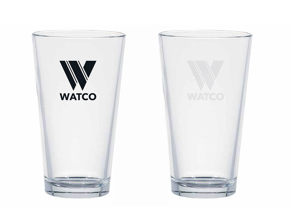 Watco Classic Ale Pint Glass - 16oz - V2